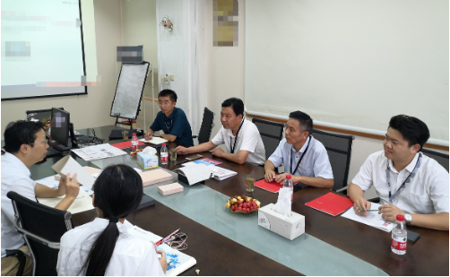 陪同政府園區(qū)赴新型建筑材料投資選址項(xiàng)目方對(duì)接考察，增進(jìn)低碳經(jīng)濟(jì)發(fā)展